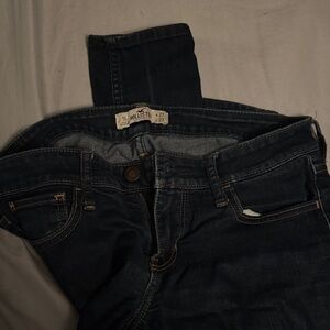 Hollister Women's High Rise Dark Denim Jeans